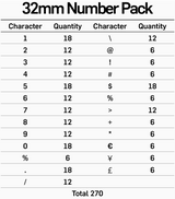 600X1200 MENU BOARD - ESSENTIALS PACK (BOARD, WHITE LETTERS & NUMBERS)