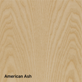 Square Timber Edged Laminate Top With Rounded Corners
