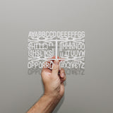 600X1200 MENU BOARD - ESSENTIALS PACK (BOARD, BLACK LETTERS & NUMBERS)