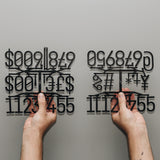51mm Letter & Number Packs