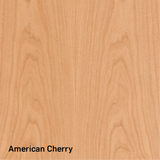 Square Timber Edged Laminate Top With Rounded Corners