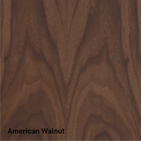 Square Timber Edged Laminate Top With Rounded Corners
