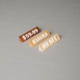 Price Display Tags (Packs of 10)