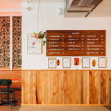 Menu Board (2 Sizes, 10 Colours)