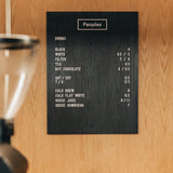 Old- Menu Board Numbers
