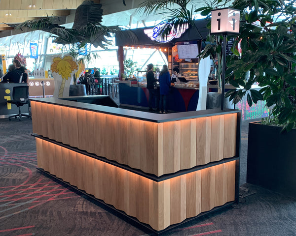 Crafting Airport Information Desks: A Natural Approach